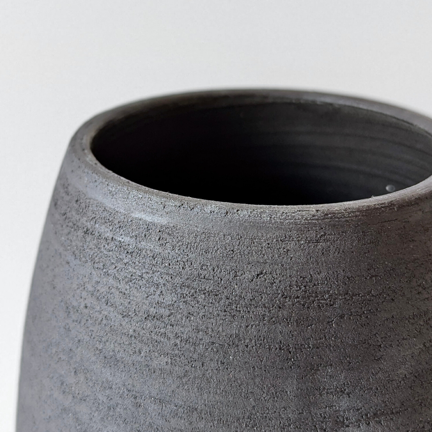 Medium Black Vase