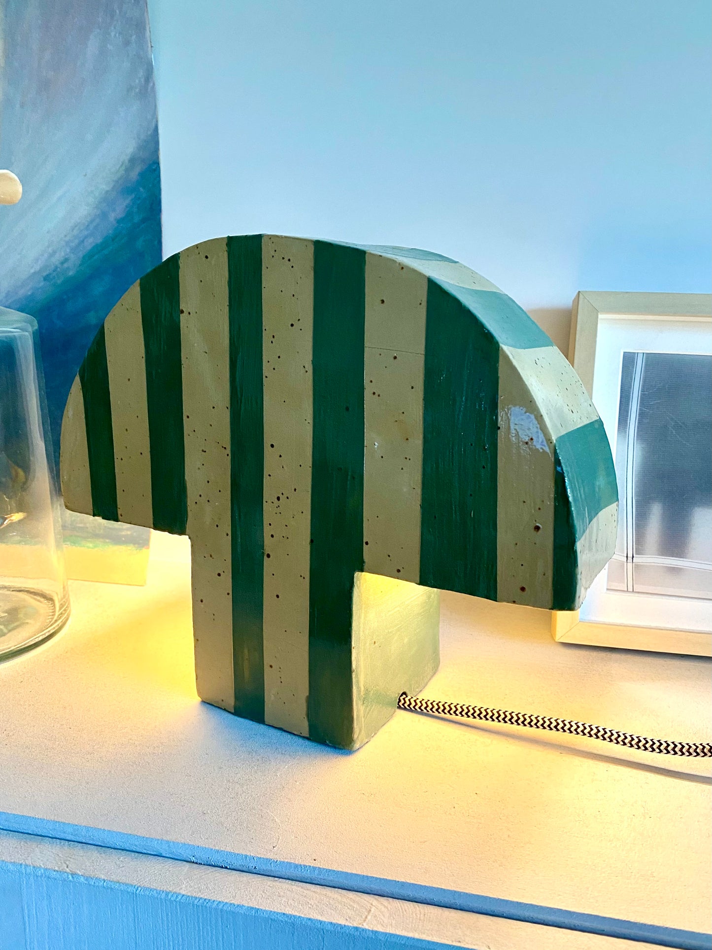 Green Table Lamp