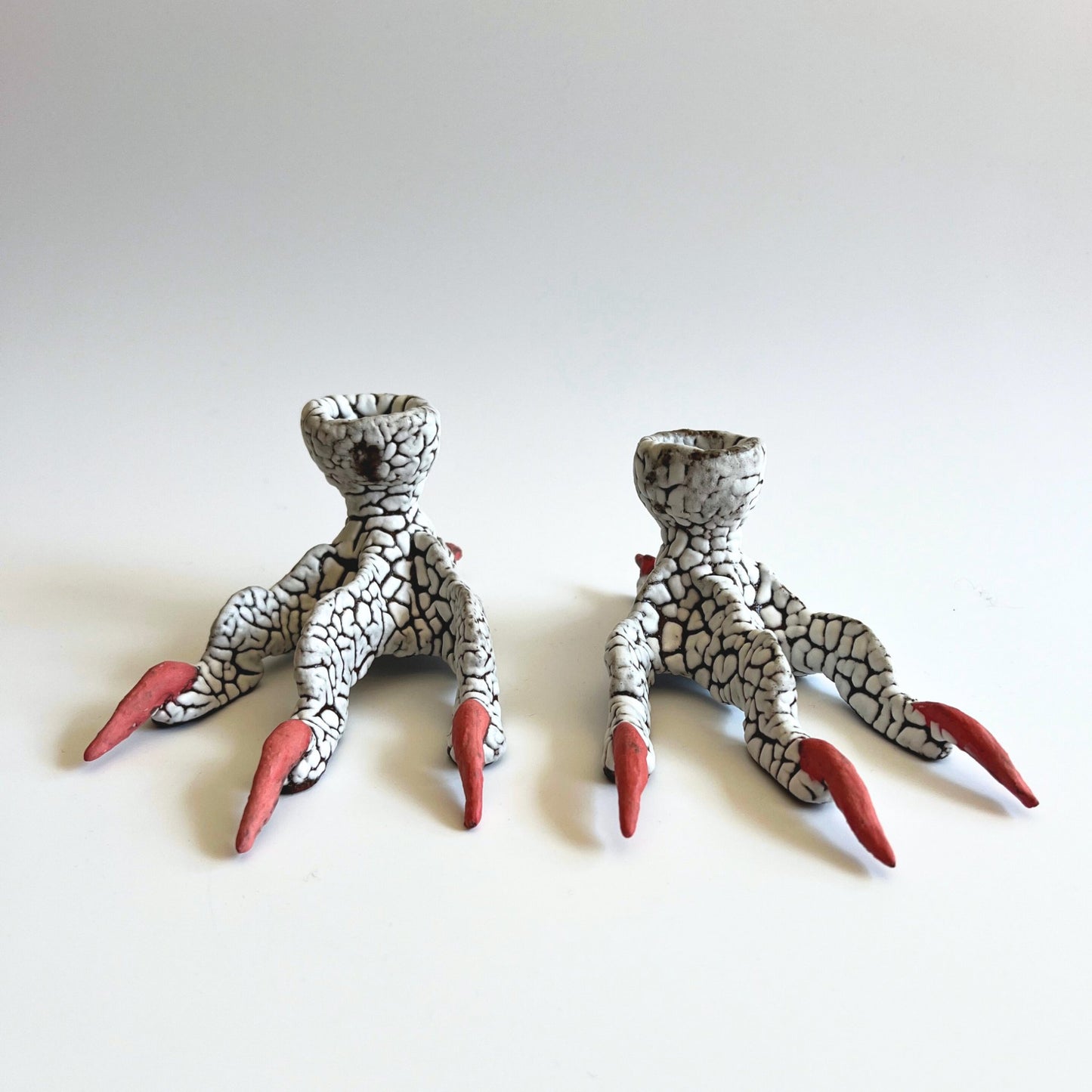 Chicken Feet Candle Holders - Lily Teitelbaum - Keracult