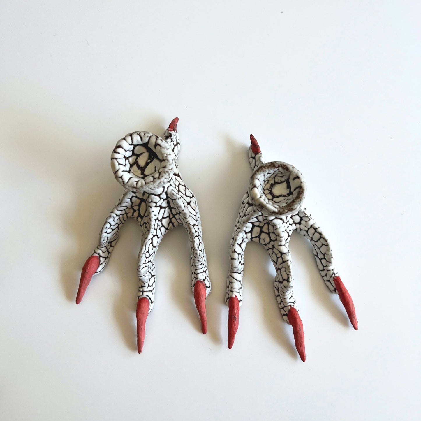 Chicken Feet Candle Holders - Lily Teitelbaum - Keracult
