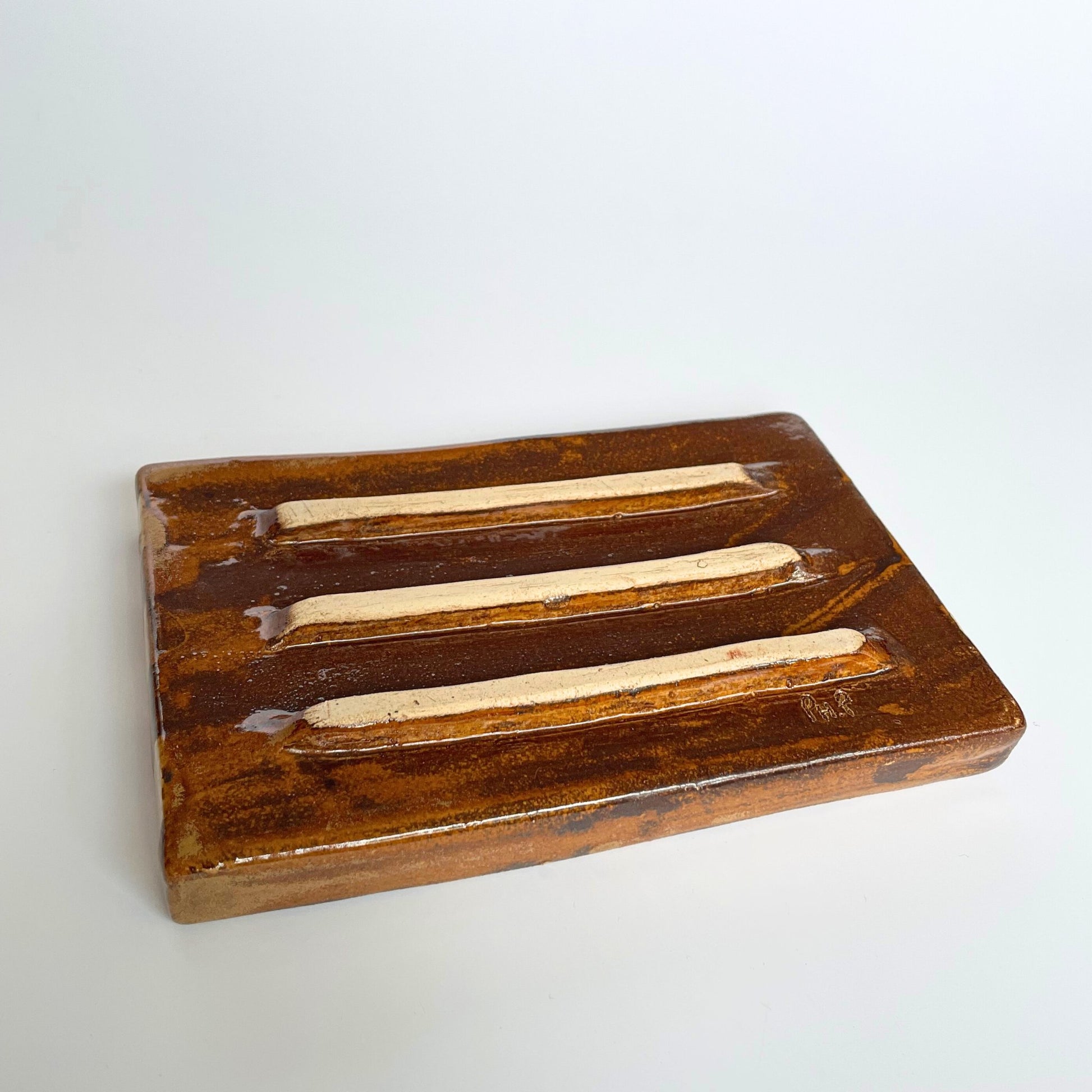 Stripes Butter Dish - Philippine Potier - Keracult