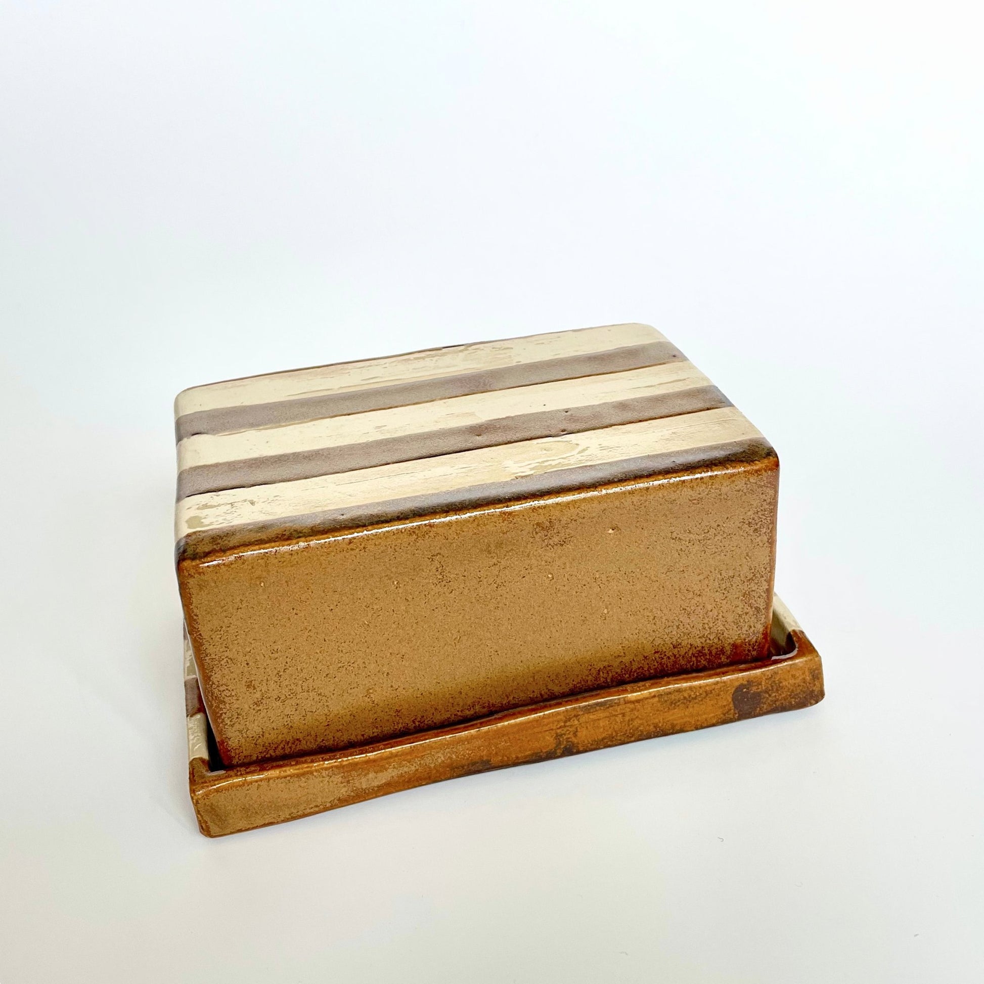 Stripes Butter Dish - Philippine Potier - Keracult