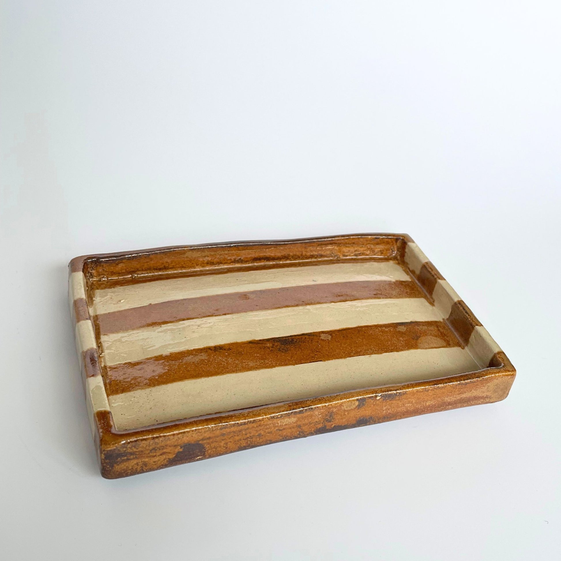 Stripes Butter Dish - Philippine Potier - Keracult