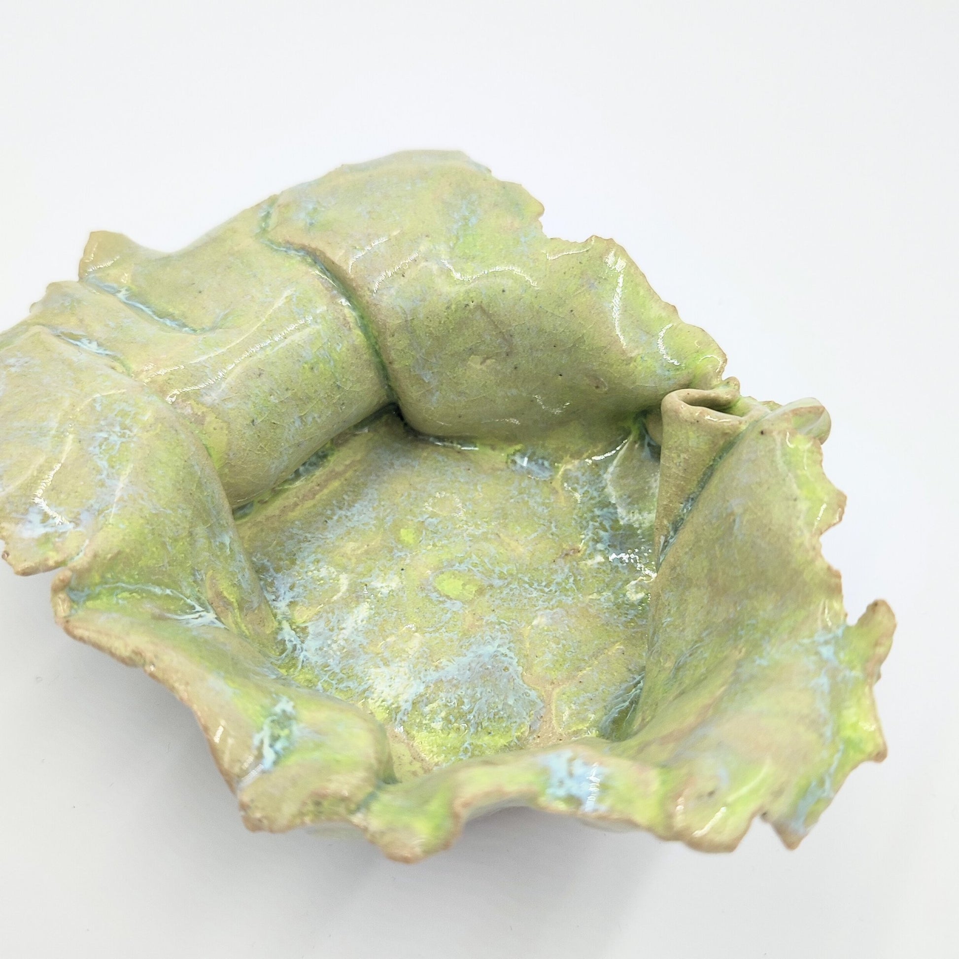 Crumpled Trinket Tray - Agile Argile - Keracult