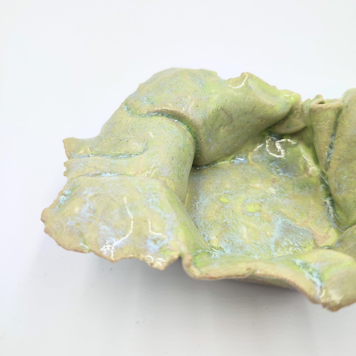 Crumpled Trinket Tray - Agile Argile - Keracult