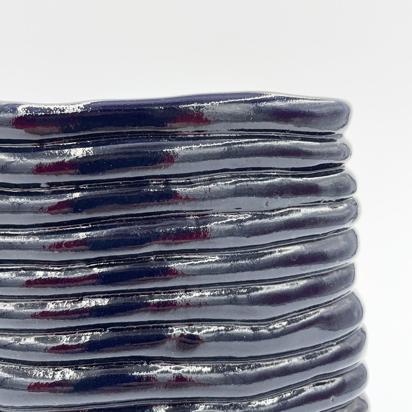 Blue coil Vase - Lily Teitelbaum - Keracult