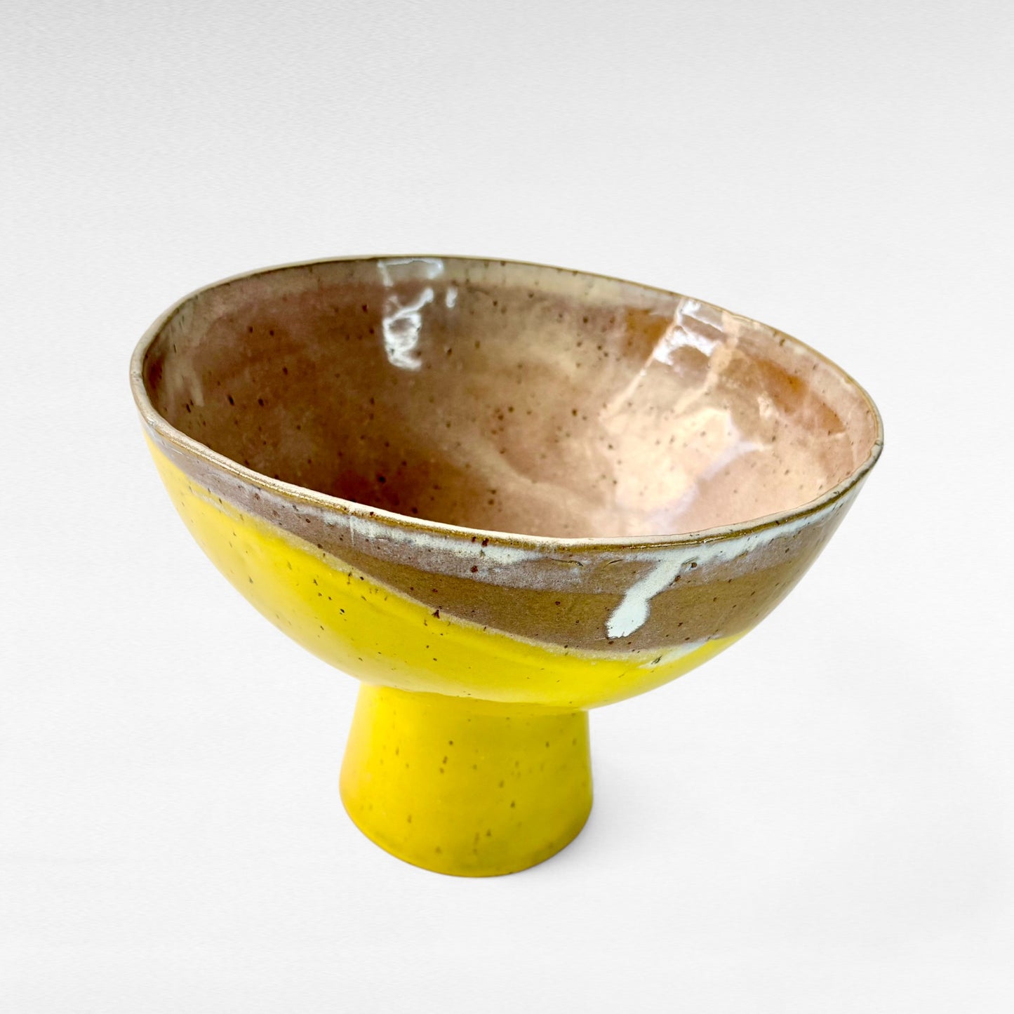 Gelbe Obstschale