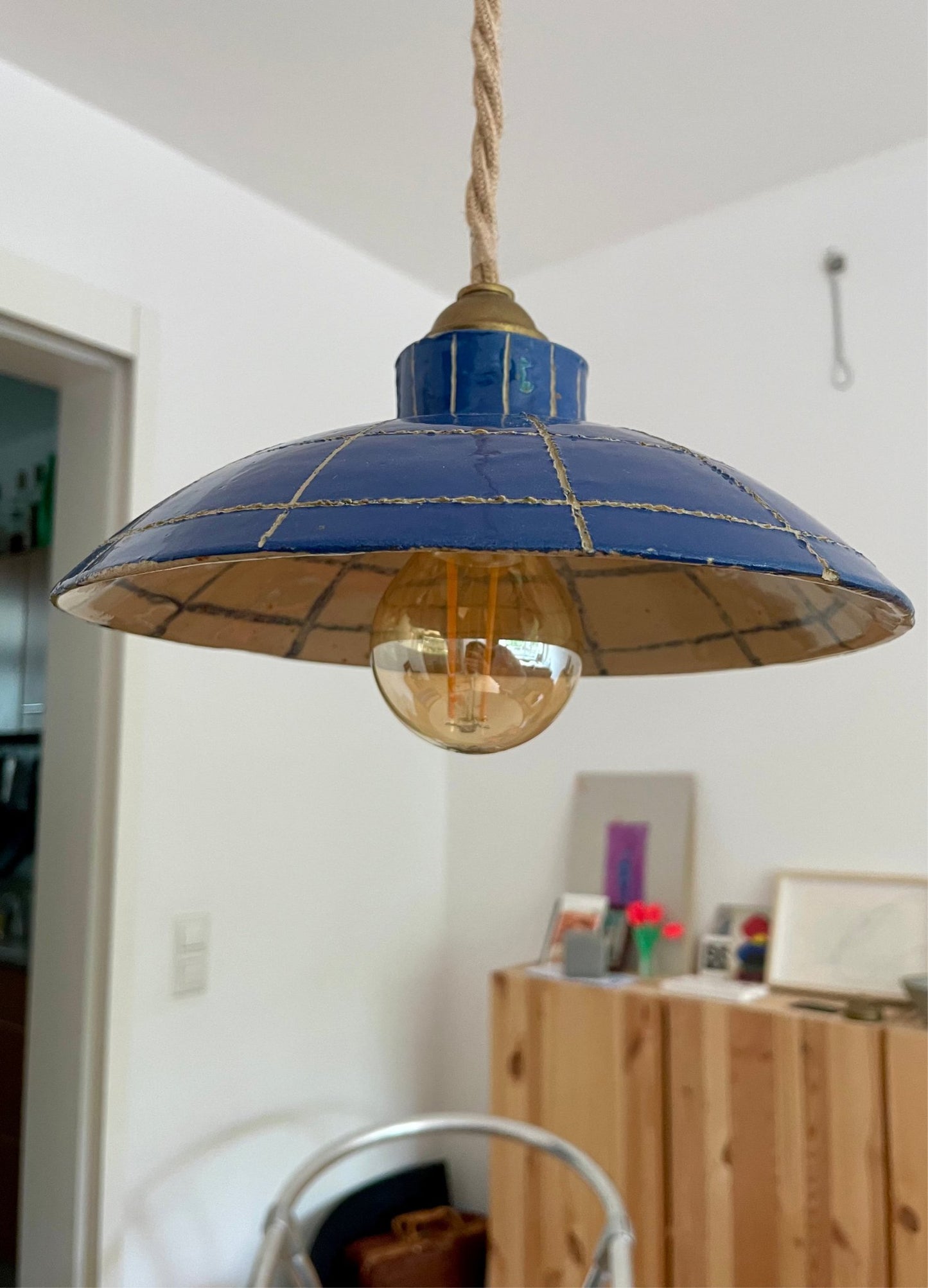 Ceiling light - on commission - Philippine Potier - Keracult