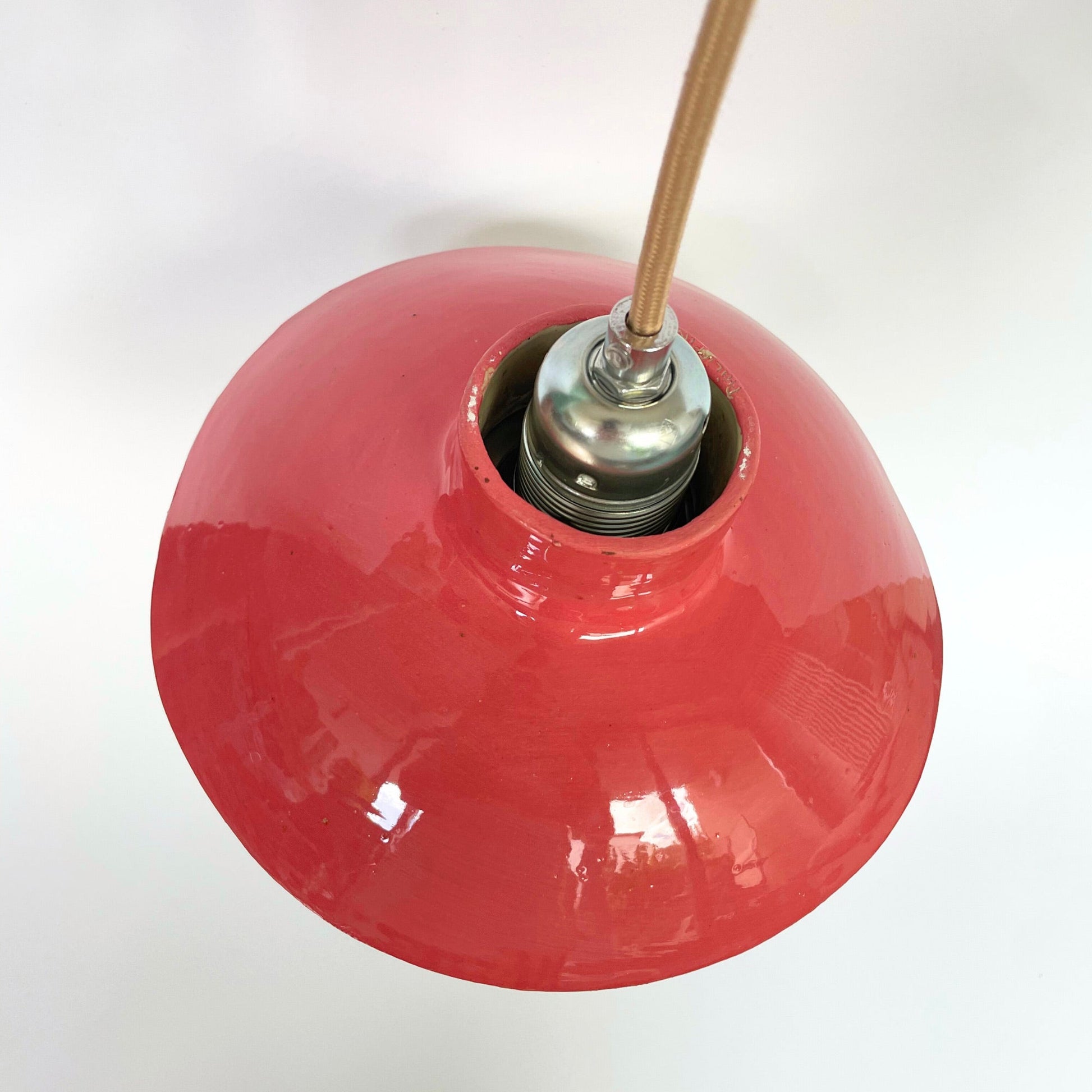Ceiling light Red - Philippine Potier - Keracult