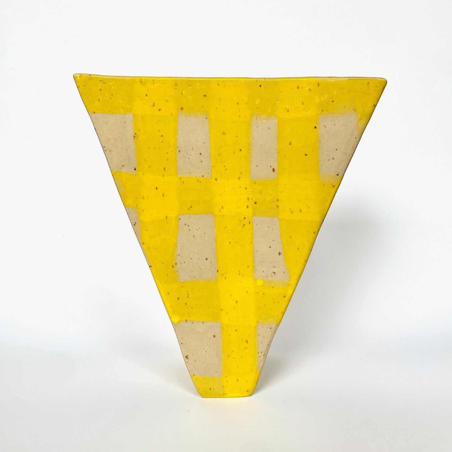 Yellow Triangle Vase - Philippine Potier - Keracult