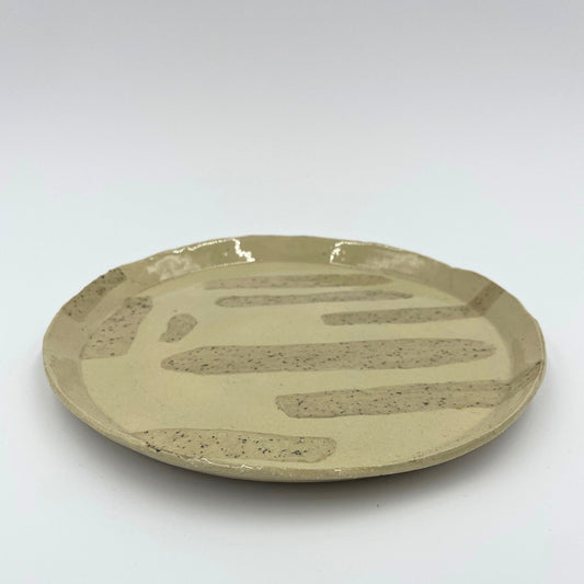 Collage plate Beige - Lily Teitelbaum - Keracult